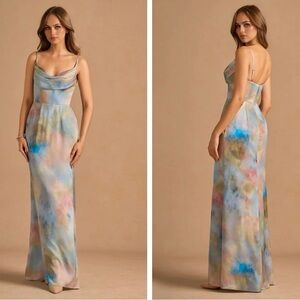 Azazie Watercolor Dress